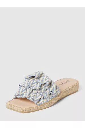 Espadrij Damen Clogs & Pantoletten - Slides mit Allover-Muster Modell 'Carré
