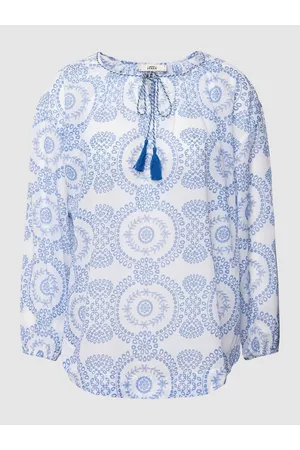 0039 Italy Blusenshirt aus reiner Baumwolle Modell 'Anna