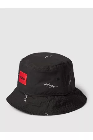HUGO BOSS Bucket Hat mit Label-Print