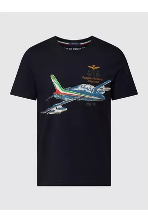 Aeronautica Militare Herren Shirts - T-Shirt mit Motiv-Print