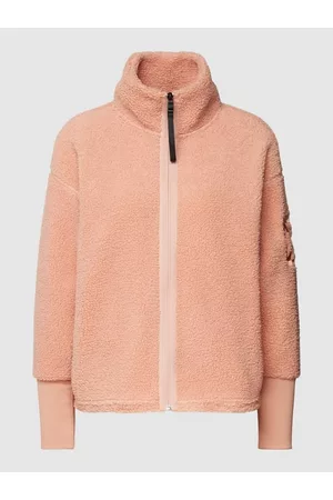 Didriksons Jacke aus Teddyfleece mit Label-Details Modell 'ALEXA