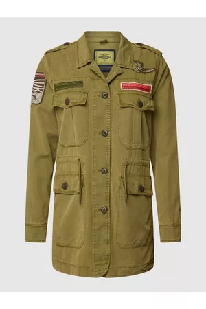 Aeronautica Militare Damen Jacken - Jacke mit Schulterriegeln Modell 'Field
