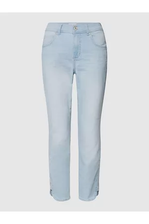 Angels Damen Cropped Jeans - Jeans im 5-Pocket-Design Modell 'ORNELLA