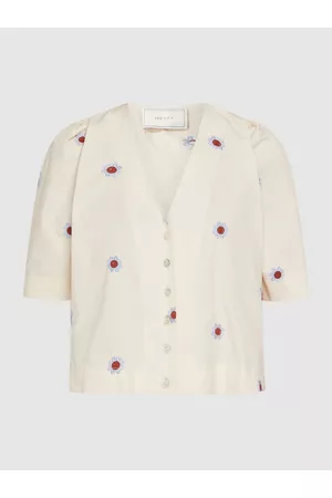 Neo Noir Damen Blusen - Bluse mit floralen Stickereien Modell 'Olivia