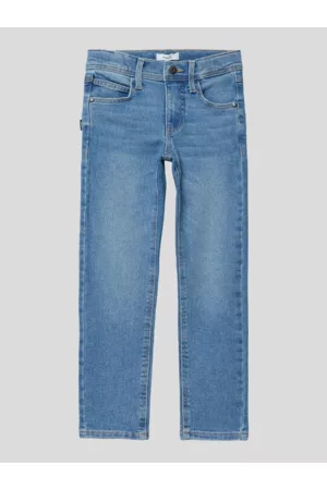 NAME IT Jungen Cropped Jeans - Jeans in 5-Pocket-Design Modell 'THEO', Größe 92