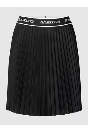 Lacoste Damen Röcke - Minirock mit Plisseefalten, Größe S