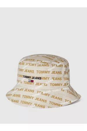 Tommy Hilfiger Herren Hüte - Bucket Hat mit Allover-Label, Größe One Size