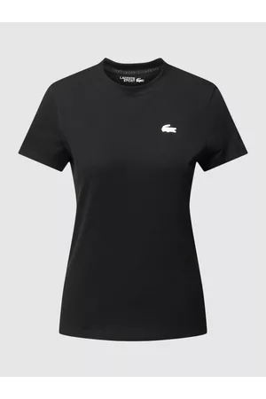 Lacoste Damen Shirts - T-Shirt mit Rundhalsausschnitt, Größe 34