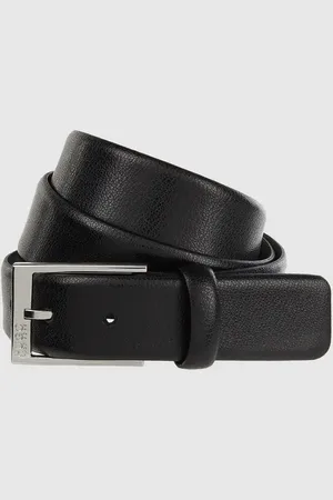 HUGO BOSS Ledergürtel mit Dornschließe Modell 