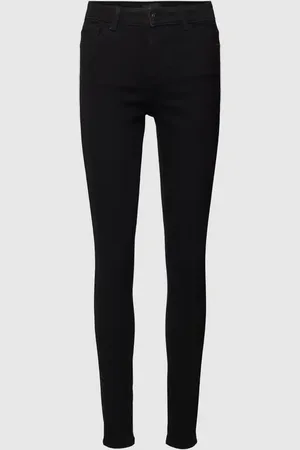 Pieces® Jeans in unifarbenem Design Modell 