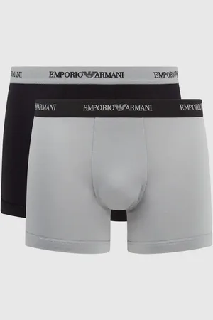 Emporio Armani Trunks aus Baumwoll-Mix mit elastischem Logo-Bund in , Größe S