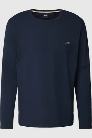 HUGO BOSS Longsleeve mit Label-Stitching Modell 