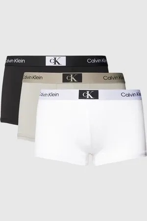 Calvin Klein Trunks mit elastischem Logo-Bund im 3er-Pack in , Größe XL