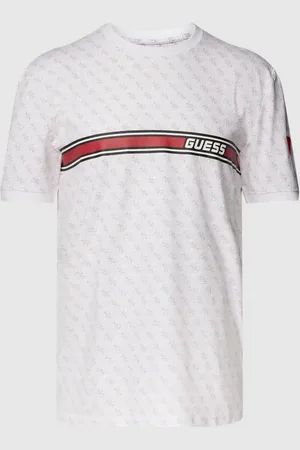 Guess T-Shirt mit Allover-Logo Modell 