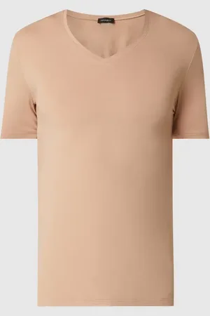 Hanro T-Shirt mit V-Ausschnitt in , Größe M