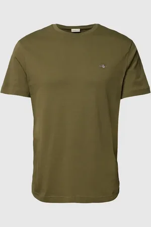 GANT T-Shirt aus Baumwolle mit Label-Detail in , Größe XXL
