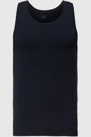 Schiesser Tanktop mit geripptem Rundhalsausschnitt Modell 