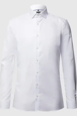 Olymp Super Slim Fit Businesshemd aus Twill in , Größe 37
