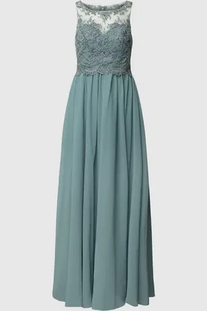 Laona Abendkleid mit Ziersteinen und floralen Stickereien in , Größe 34