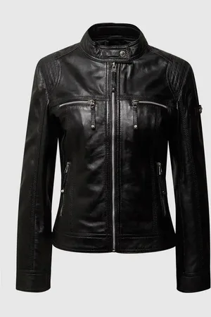 Cabrini Lederjacke im Biker-Look in , Größe 36