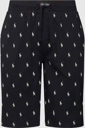 Ralph Lauren Slim Fit Sweatshorts mit Label-Print Modell 