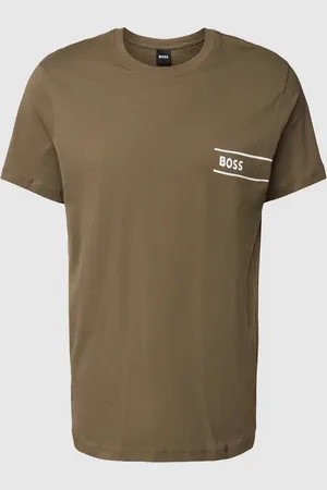 HUGO BOSS T-Shirt mit Label-Print in , Größe M