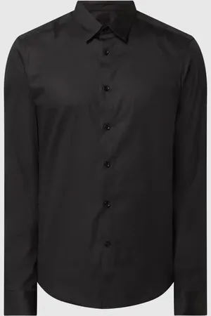 Mos Mosh Slim Fit Business-Hemd mit Stretch-Anteil Modell 