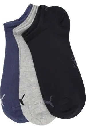 PUMA Socken mit elastischem Bündchen im 3er-Pack in , Größe 39/42