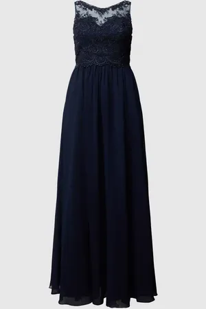 Laona Abendkleid mit Ziersteinen und floralen Stickereien in , Größe XS