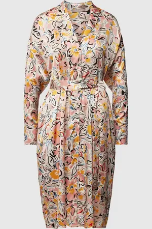 Christian Berg Midikleid mit Allover-Muster in , Größe 36