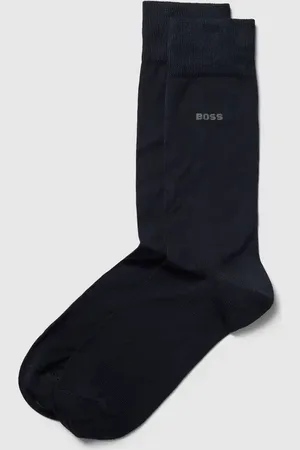 HUGO BOSS Socken mit Label-Print im 2er-Pack in , Größe 39-42