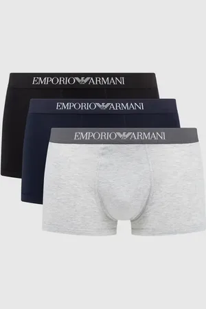Emporio Armani Trunks mit Logo-Bund im 3er-Pack in , Größe S