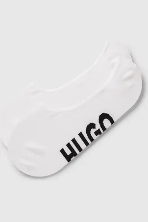 HUGO BOSS Füßlinge mit Label-Schriftzug im 2er-Pack in , Größe 41/42