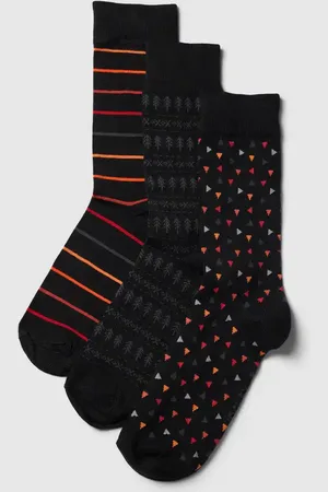 Jockey Socken im 3er-Pack mit Allover-Muster in , Größe 39-42