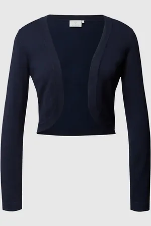 Kaffe Strickbolero in Ripp-Optik Modell 