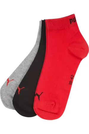 PUMA Socken mit Label-Details im 3er-Pack in , Größe 39/42