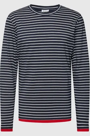 Schiesser Longsleeve mit Allover-Streifenmuster Modell 