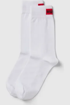 HUGO BOSS Socken mit Label-Detail im 2er-Pack in , Größe 35-38