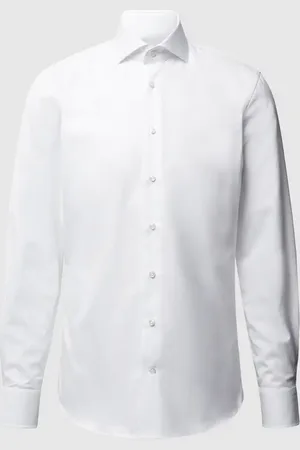Profuomo Slim Fit Business-Hemd aus Twill in , Größe 38
