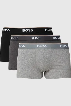 HUGO BOSS Trunks mit elastischem Logo-Bund im 3er-Pack in , Größe S