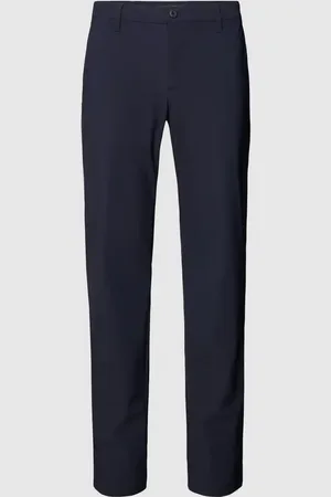 Alberto Slim Fit Hose mit Eingrifftaschen in , Größe 40/32