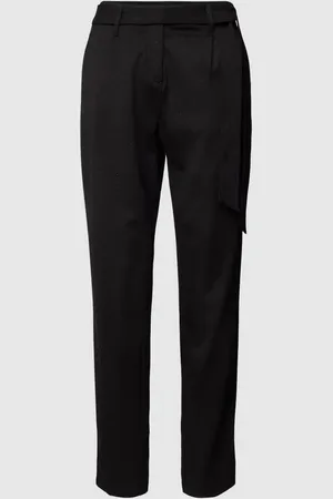 Zero Stoffhose mit Bindegürtel in , Größe 38