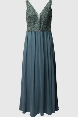 My Mascara Curves PLUS SIZE Abendkleid mit floraler Stickerei in , Größe 48