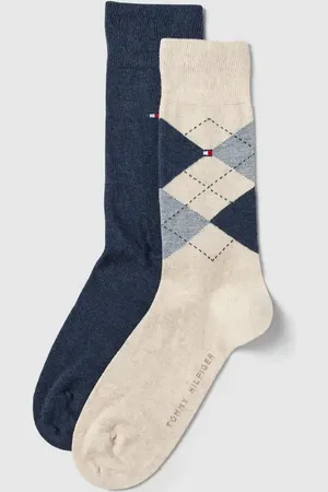 Tommy Hilfiger Socken in meliertem Design im 2er-Pack in , Größe 47-49
