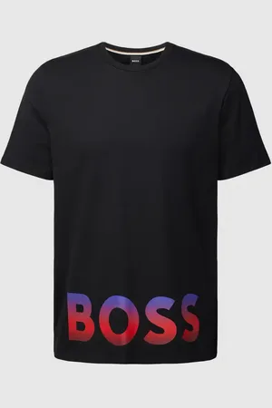 HUGO BOSS T-Shirt mit Label-Print in , Größe M