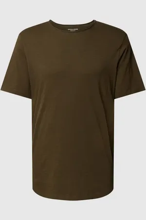 JACK & JONES T-Shirt in unifarbenem Design in , Größe L