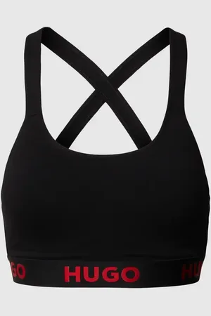 HUGO BOSS Bustier mit Logo-Bund in , Größe XS