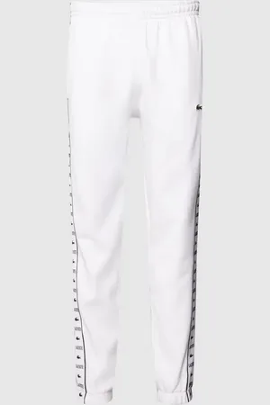 Lacoste Sweatpants mit Label-Streifen in , Größe XXL