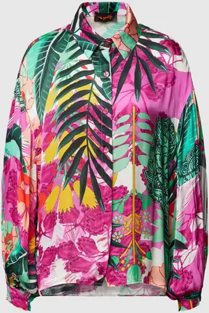 miss goodlife Bluse aus Viskose im Allover-Look in , Größe XS