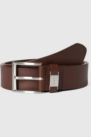 HUGO BOSS Gürtel in Leder-Optik in , Größe 80
